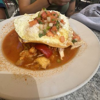 Otro Cafe - Chilaquiles with chicken and veggies - Mexican Near Me - Phoenix, Arizona