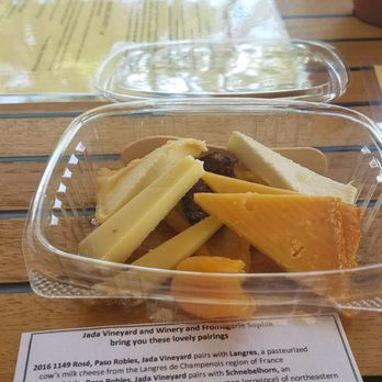 Jada Vineyard & Winery - Cheese pairing at Jada. - Wineries Near Me - Paso Robles, California Jada Vineyard & Winery - Cheese pairing at Jada. - Wineries Near Me - Paso Robles, California