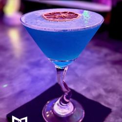 Space NexDoor GastroLounge - Blue Razz Frost Bite Martini