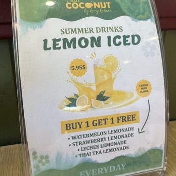 Thai Coconut - specials - Thai Near Me - Los Angeles, California Thai Coconut - specials - Thai Near Me - Los Angeles, California