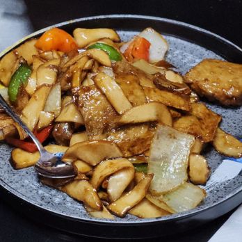 Special Noodle Soup - Fish cake and mushroom stir fry - Noodles Near Me - Cupertino, California