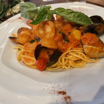 Saltyard - Seafood linguini - yum! - New American Near Me - Burlingame, California Saltyard - Seafood linguini - yum! - New American Near Me - Burlingame, California