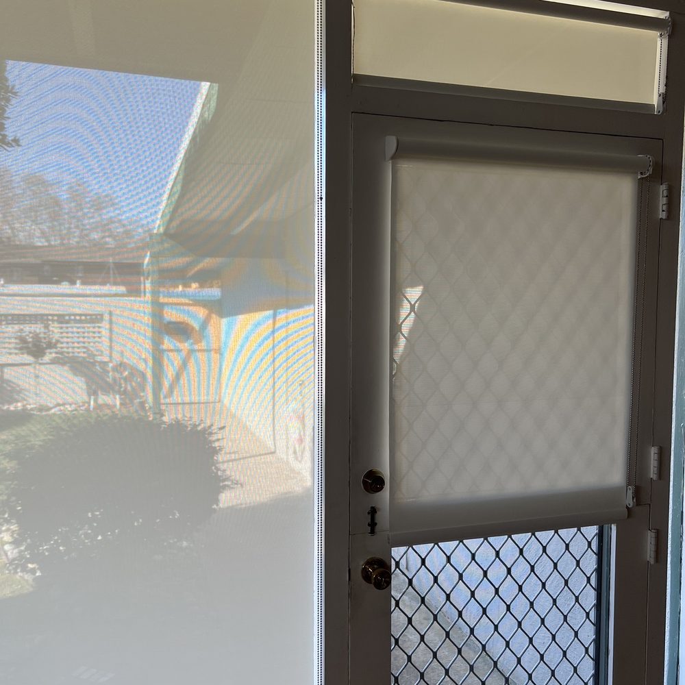 Reliance Blinds - Door and widow have new Solar blinds 1/3 extended. Can extend to the floor - Shades & Blinds Near Me - Baltimore, Maryland Reliance Blinds - Door and widow have new Solar blinds 1/3 extended. Can extend to the floor - Shades & Blinds Near Me - Baltimore, Maryland