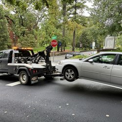 Corner Parking Lot - They will tow