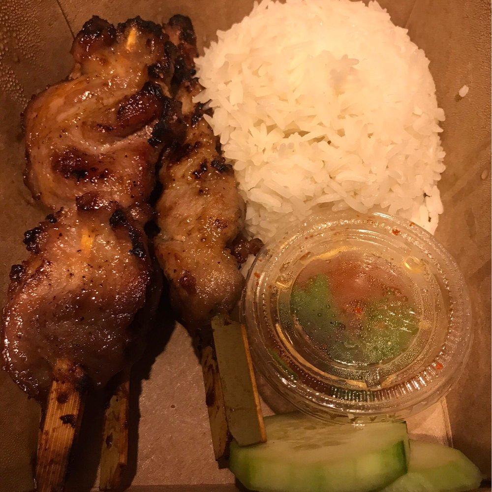 Aroy Ver - Thai Style Grilled Pork (Moo Ping) - Thai Near Me - San Antonio, Texas Aroy Ver - Thai Style Grilled Pork (Moo Ping) - Thai Near Me - San Antonio, Texas