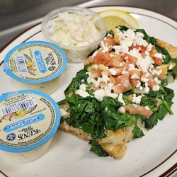 Leo's Coney Island - Mediterranean Cod is another GREAT SPECIAL!! Served with potato or rice