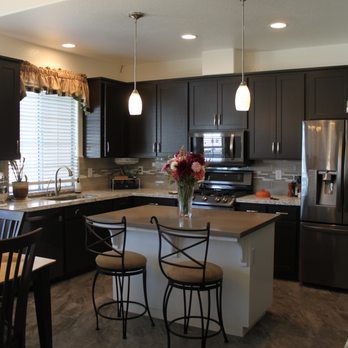 Brawley Construction - a kitchen with a center island - General Contractors Near Me - Ripon, California