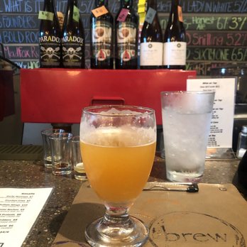 Brew Craft Bar & Kitchen - Hardywood Peach - New American Near Me - Chesterfield, Virginia