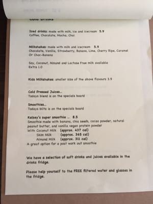 Menu photo 3 Five Little Figs Adelaide, SA