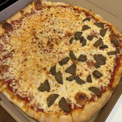 Chittenango Pizza - 1/2 cheese 1/2 meatball