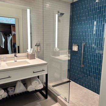 The Ameswell Hotel - Bathroom - Venues & Event Spaces Near Me - Mountain View, California The Ameswell Hotel - Bathroom - Venues & Event Spaces Near Me - Mountain View, California