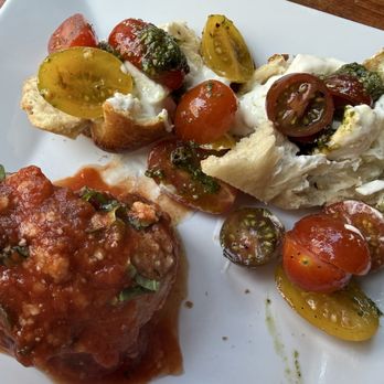 Carmelina's - Apps - meatballs & Caprese - Italian Near Me - Boston, Massachusetts