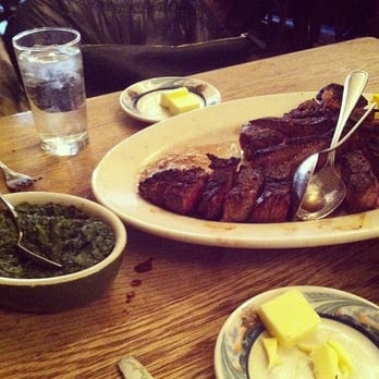 Peter Luger - Steak for two w. creamed spinach - Steakhouses Near Me - Brooklyn, New York