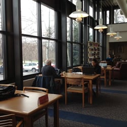 Clive Public Library - Study tables with free WiFi