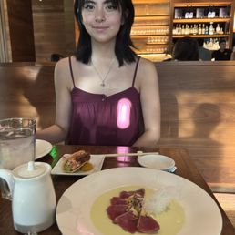 (Special) seared maguro I believe (Special) seared maguro I believe