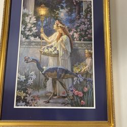 Hubbard Memorial Library - Beautiful painting inside the library