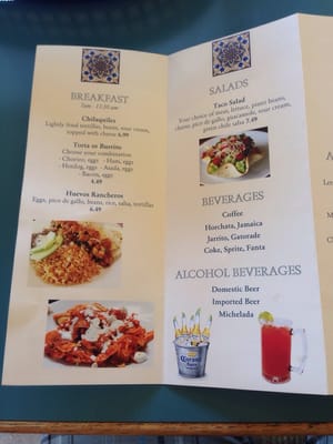 Menu photo 3 Los Potrillos Taqueria Reno, NV