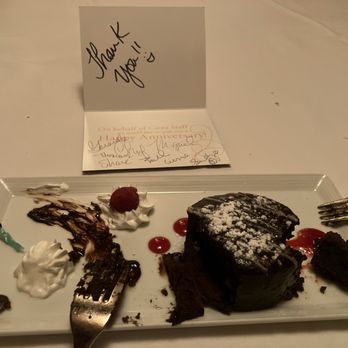 Ciera Steak + Chophouse - Chocolate Lava Cake - Steakhouses Near Me - Stateline, Nevada
