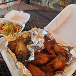 Lemon pepper wing & Buffalo wings Lemon pepper wing & Buffalo wings