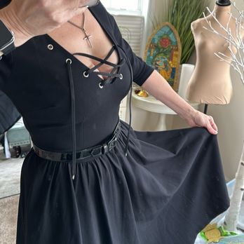 Vixen by Micheline Pitt - Vixen Miss Kitty Dress - Women's Clothing Near Me - Burbank, California Vixen by Micheline Pitt - Vixen Miss Kitty Dress - Women's Clothing Near Me - Burbank, California