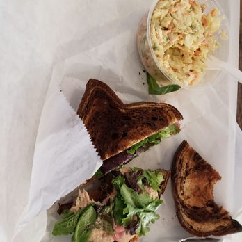 Corktown Eatery and Bar - SS Sub with Blue Cheese Cole slaw. SS is smoked salmon w capers and it was delicious. I think their baguettes are too hard so I sub for Rye. - Sandwiches Near Me - Duluth, Minnesota Corktown Eatery and Bar - SS Sub with Blue Cheese Cole slaw. SS is smoked salmon w capers and it was delicious. I think their baguettes are too hard so I sub for Rye. - Sandwiches Near Me - Duluth, Minnesota