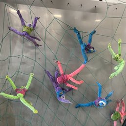 Monkeys at the dryers. Monkeys at the dryers.