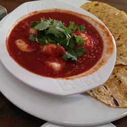 Express Room Lounge - Spicy Chipotle Shrimp, $16. Have to order more bread, and only about 6 shrimp in the dish.