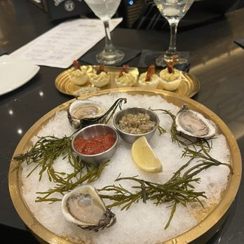 The Gibson - Oysters and 2 martinis - American Near Me - Dallas, Texas