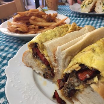 Caffe Ida - Steak egg pepper and cheese. Crazy good - Coffee & Tea Near Me - Philadelphia, Pennsylvania