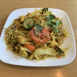 glass noodles with chicken