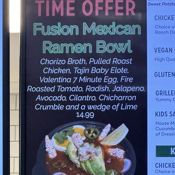 Roast - Weekly Special 9/11/2024 a Fusion Mexican Ramen Bowl!! - Bars Near Me - Southern Pines, North Carolina Roast - Weekly Special 9/11/2024 a Fusion Mexican Ramen Bowl!! - Bars Near Me - Southern Pines, North Carolina