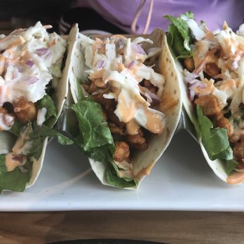 Bonchon Town Center Jacksonville - Spicy chicken tacos - Korean Near Me - Jacksonville, Florida