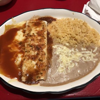 La Cabaña Dillard - Enchilada and Burrito Combo ..... # 25 - Mexican Near Me - Dillard, Georgia