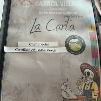 Oaxaca Village - Menu - Mexican Near Me - Artesia, California Oaxaca Village - Menu - Mexican Near Me - Artesia, California