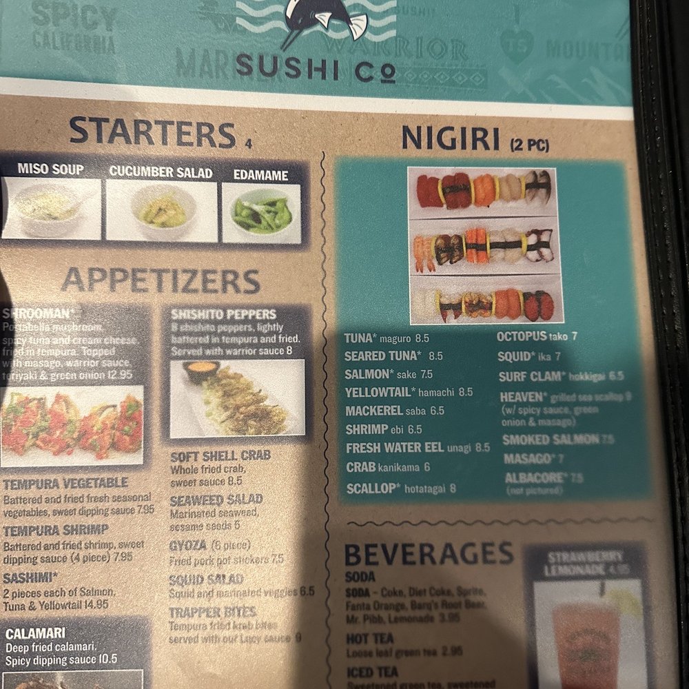 Trapper's Sushi - Menu - Sushi Bars Near Me - Covington, Washington Trapper's Sushi - Menu - Sushi Bars Near Me - Covington, Washington