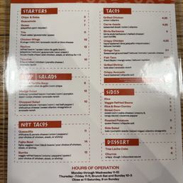 a menu for a restaurant a menu for a restaurant