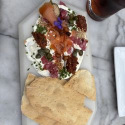 Mimosa Wine Bar - Smoked salmon board