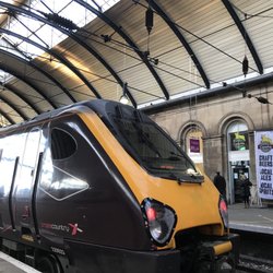 CrossCountry Trains - CrossCountry Service from Newcastle to Reading (calling via York) at Newcastle Station.