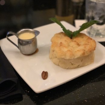 Ruth's Chris Steak House - Bread Pudding with Whiskey Sauce - Steakhouses Near Me - Grand Rapids, Michigan