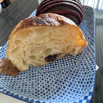 Chocolatine - Look at the air pockets! Could use another baton though. - Bakeries Near Me - Denville, New Jersey