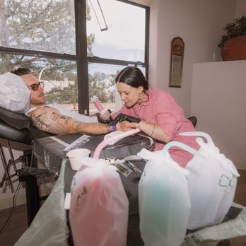 Toothpick Art Studio - Business owner and resident tattoo artist Isabella Chewning. - Art Classes Near Me - Williamson, Arizona