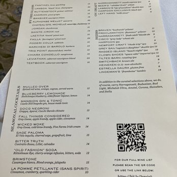 Castle Hill Inn - Lunch menu - Hotels Near Me - Newport, Rhode Island Castle Hill Inn - Lunch menu - Hotels Near Me - Newport, Rhode Island