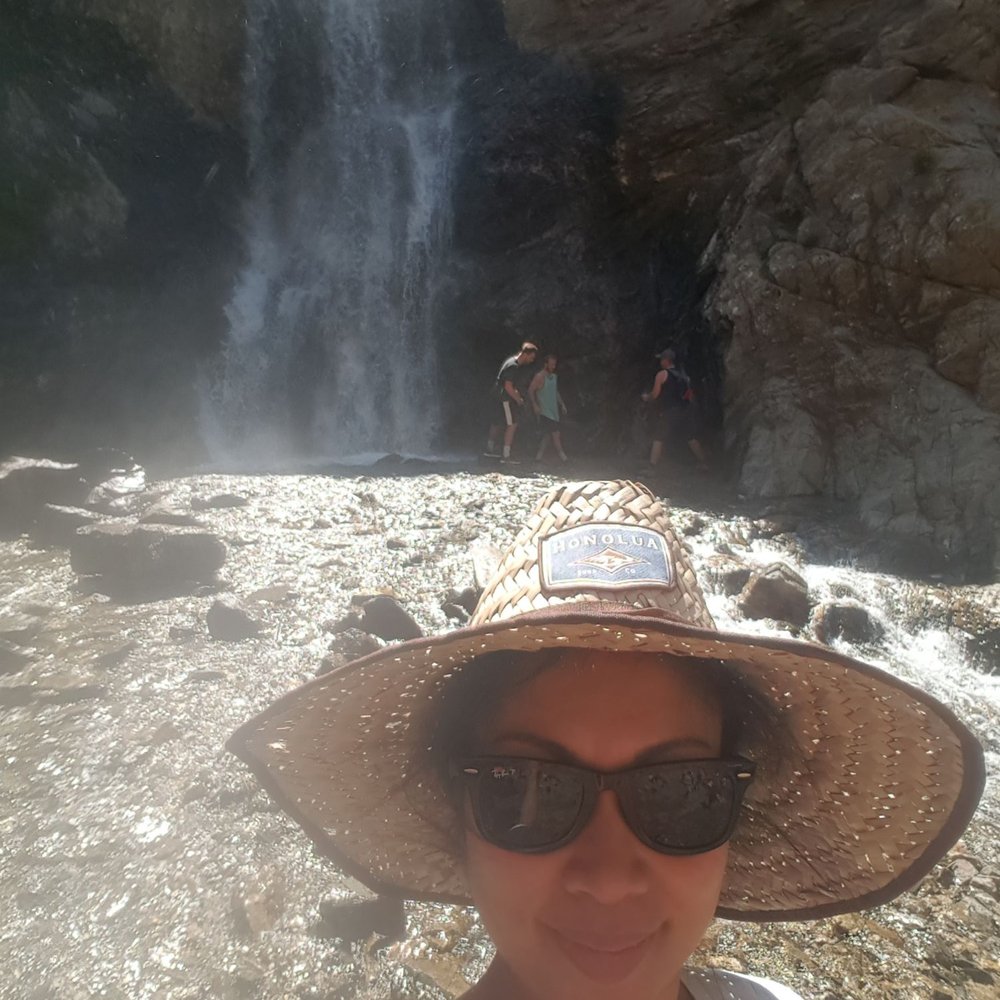This waterfall is huge! Don't let the pic fool you. This waterfall is huge! Don't let the pic fool you.