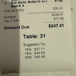 Cincy Crab - Poor service but they made sure they got their tip! AVOID!