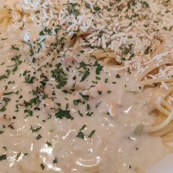 The Old Spaghetti Factory - Clams sauce and browned butter with mizithra cheese - Italian Near Me - Chesterfield, Missouri The Old Spaghetti Factory - Clams sauce and browned butter with mizithra cheese - Italian Near Me - Chesterfield, Missouri