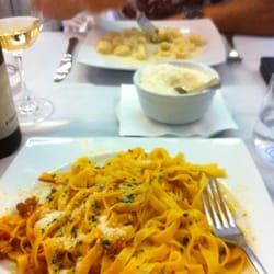 Corale Verdi - Huge portions of pasta as primi course - recommend ordering one to share! Very tasty.