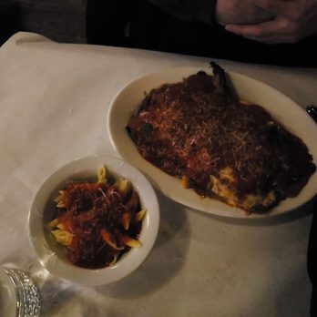 Cucina Bella - Eggplant parm.  Huge portions!!! - Italian Near Me - Algonquin, Illinois
