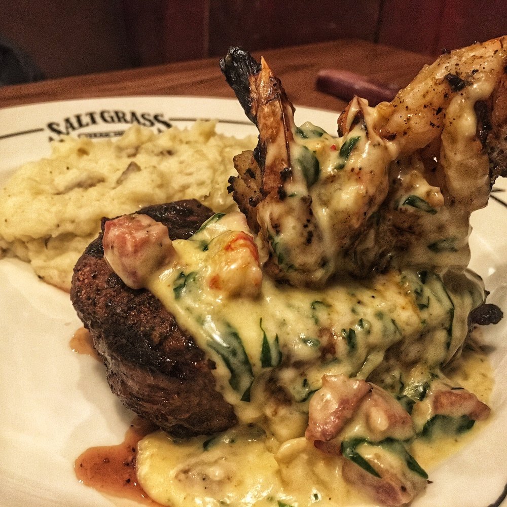 Saltgrass Steak House - Cajun Top Sirloin - Steakhouses Near Me - Bedford, Texas