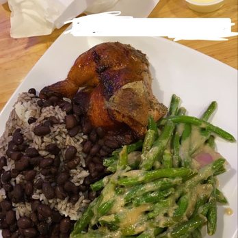 Alpaca Chicken - 1/4 Chicken (Dark Meat) green beans White Rice + beans - Peruvian Near Me - Durham, North Carolina Alpaca Chicken - 1/4 Chicken (Dark Meat) green beans White Rice + beans - Peruvian Near Me - Durham, North Carolina