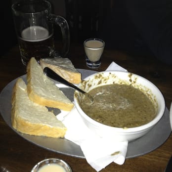 Cornish Pasty - This is a gotta have soup for me every time . Mushroom, walnut , n spinach soup - British Near Me - Mesa, Arizona